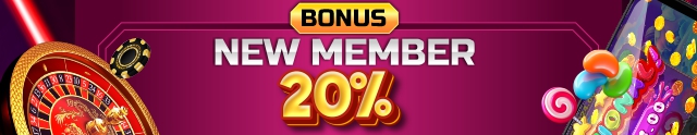 BONUS NEW MEMBER 20%